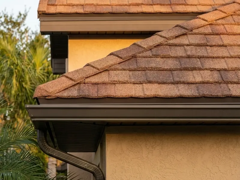 Residential metal roof on a Melbourne, FL home
